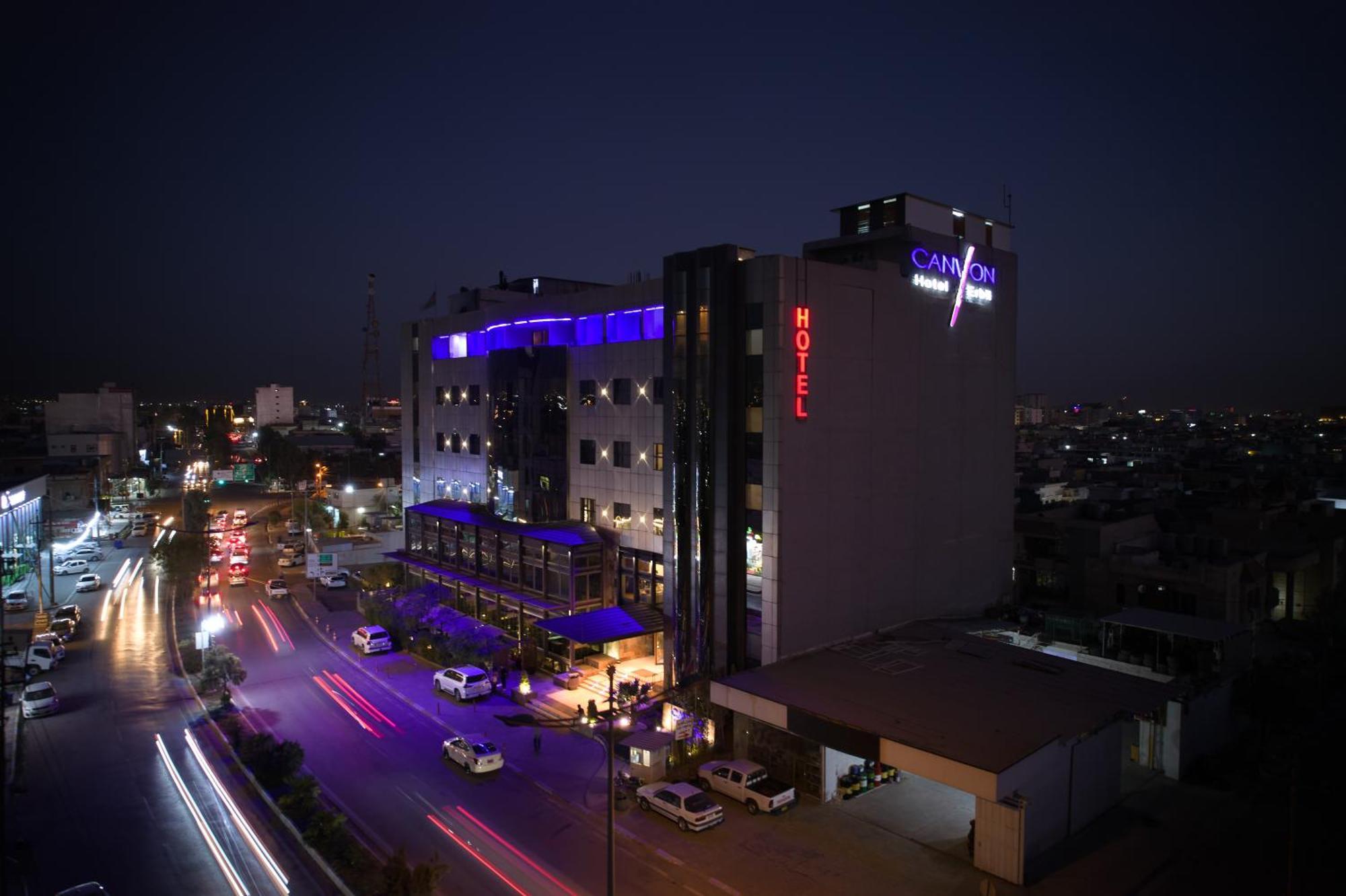 Canyon Hotel Arbil Eksteriør bilde